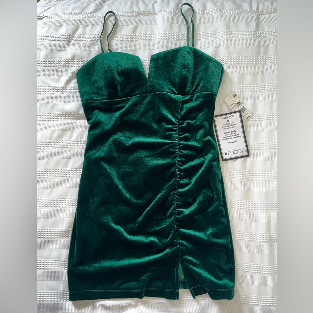 Emerald Sundae Mini Dress